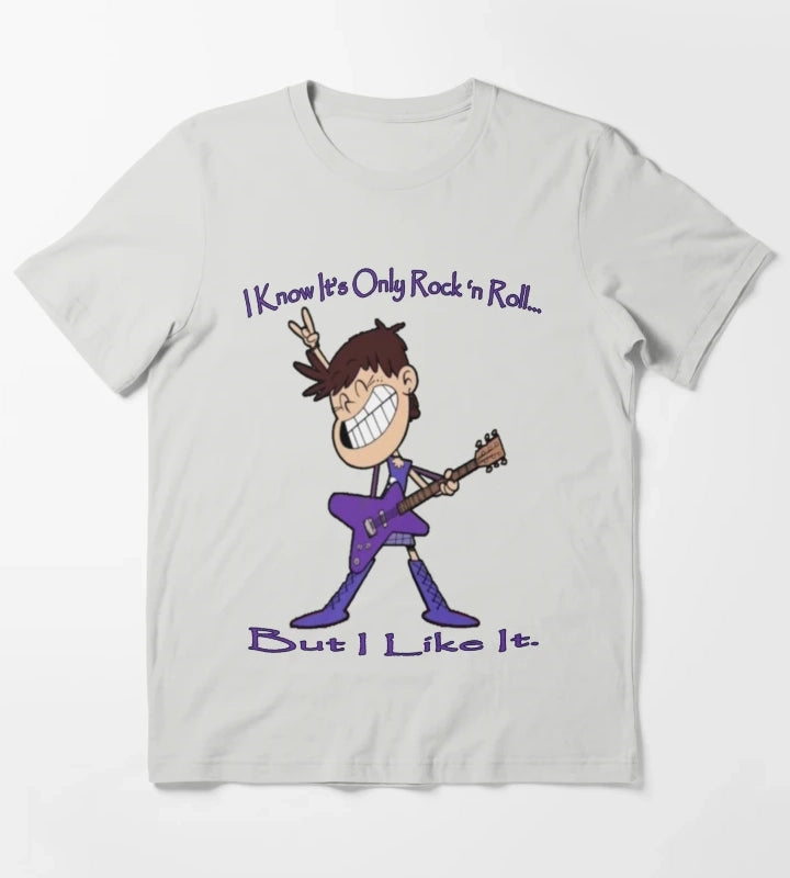 Loud House Luna Loud T-Shirt Light Grey