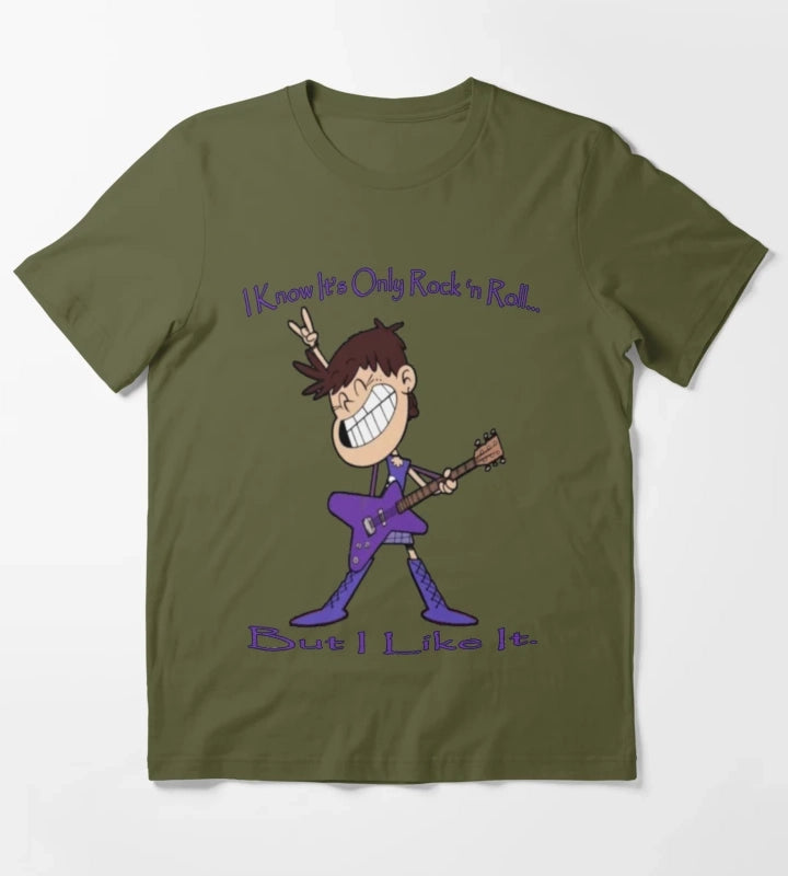 Loud House Luna Loud T-Shirt Olive Green
