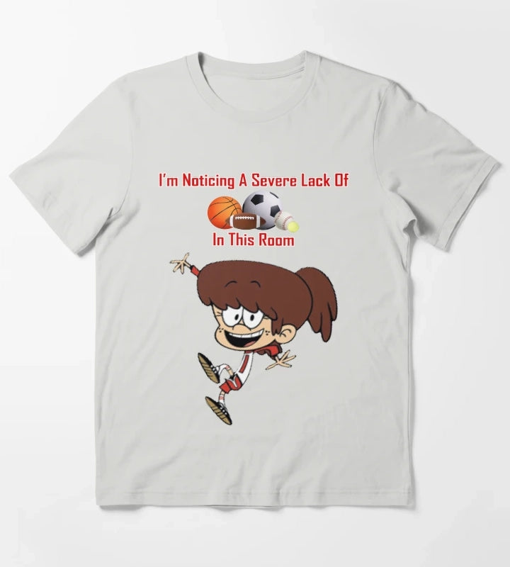 Loud House Lynn Loud T-Shirt Light Grey