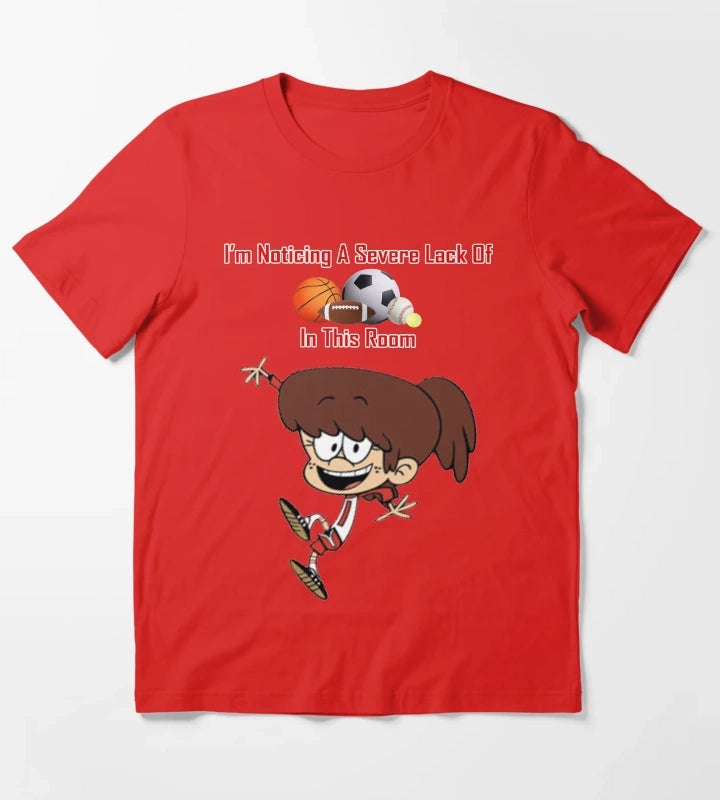 Loud House Lynn Loud T-Shirt Red