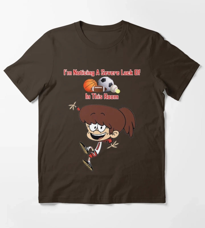 Loud House Lynn Loud T-Shirt Brown