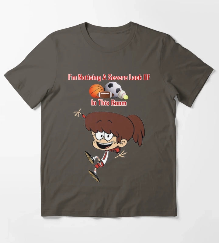 Loud House Lynn Loud T-Shirt Dark Grey