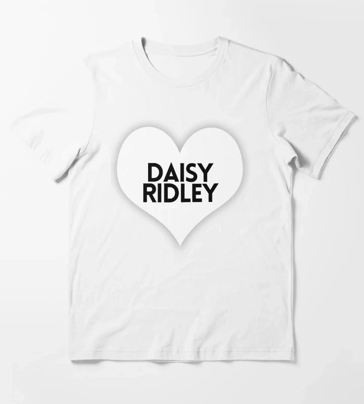 Love Daisy Ridley T-Shirt White