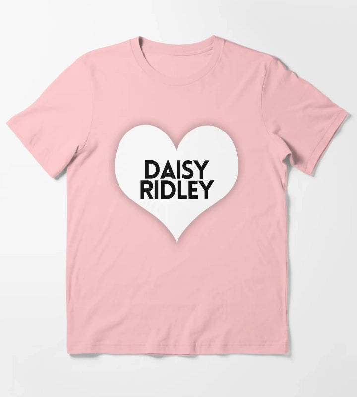 Love Daisy Ridley T-Shirt Dark Grey