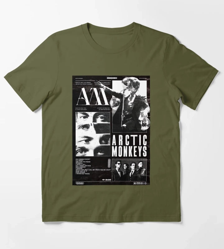 Love The AM T-Shirt Olive Green