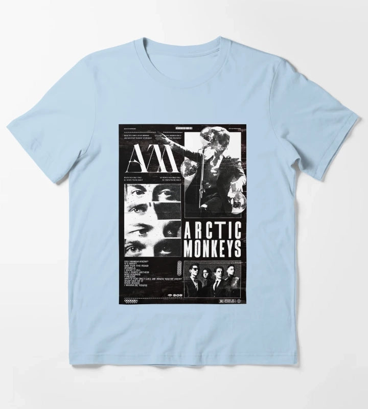Love The AM T-Shirt Sky Blue