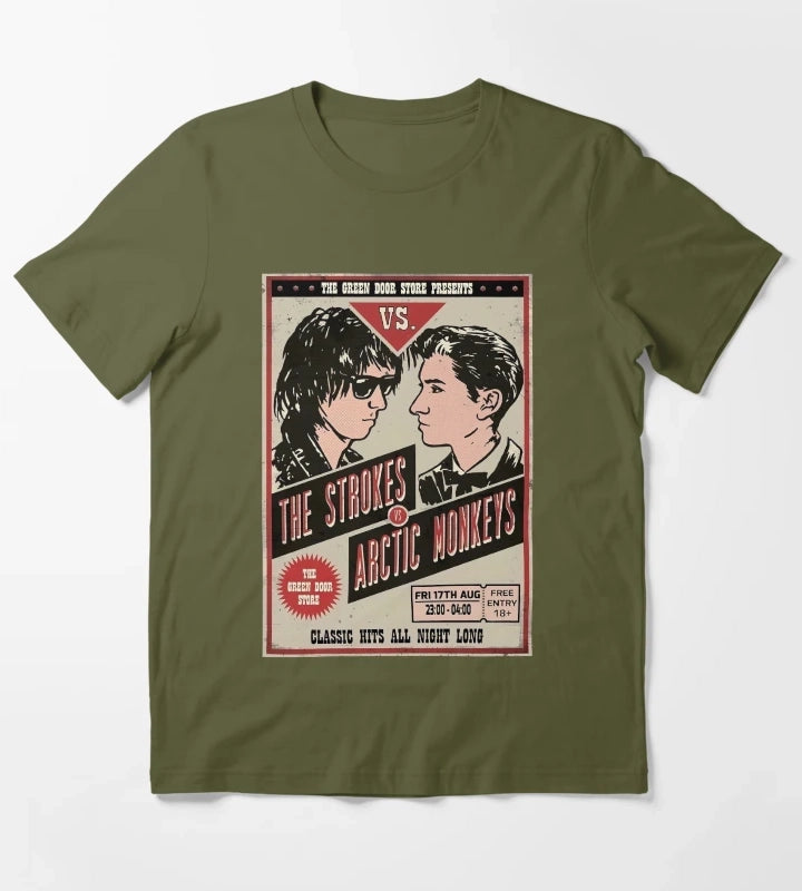 Love The Rivalry T-Shirt Olive Green