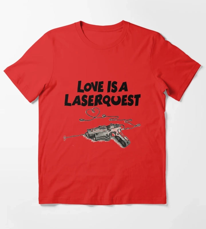 Love is a Laserquest T-Shirt Red