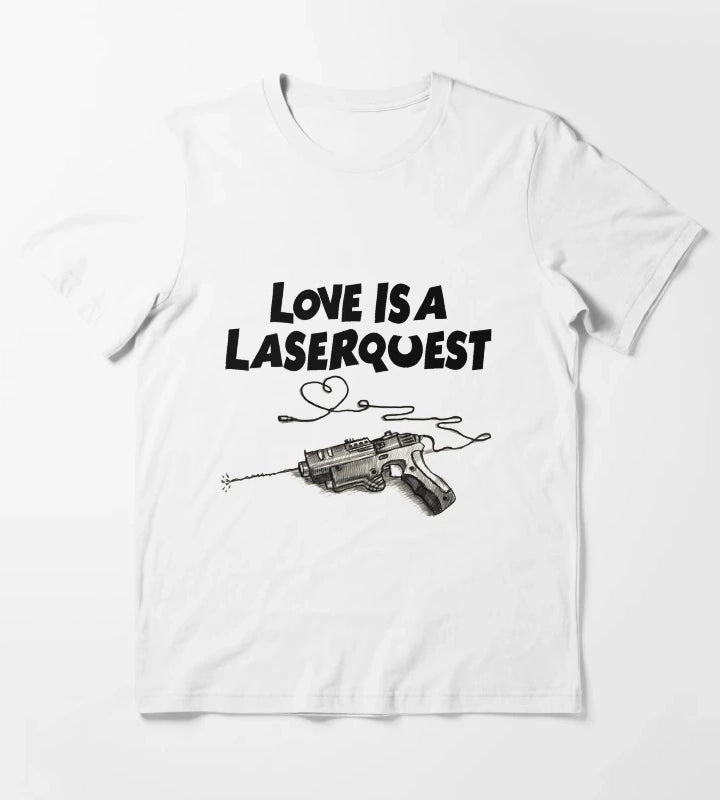 Love is a Laserquest T-Shirt White