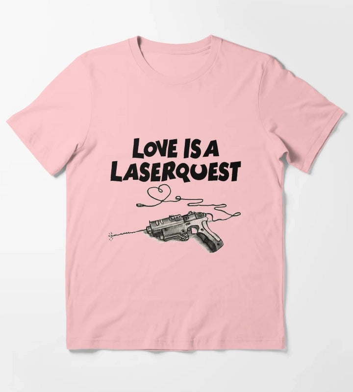 Love is a Laserquest T-Shirt Dark Grey
