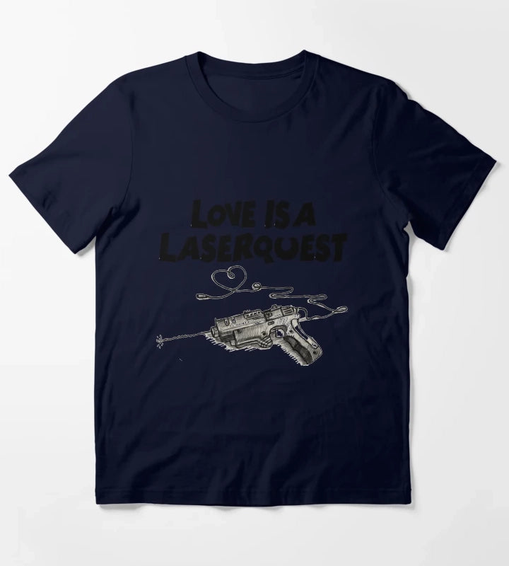 Love is a Laserquest T-Shirt Navy