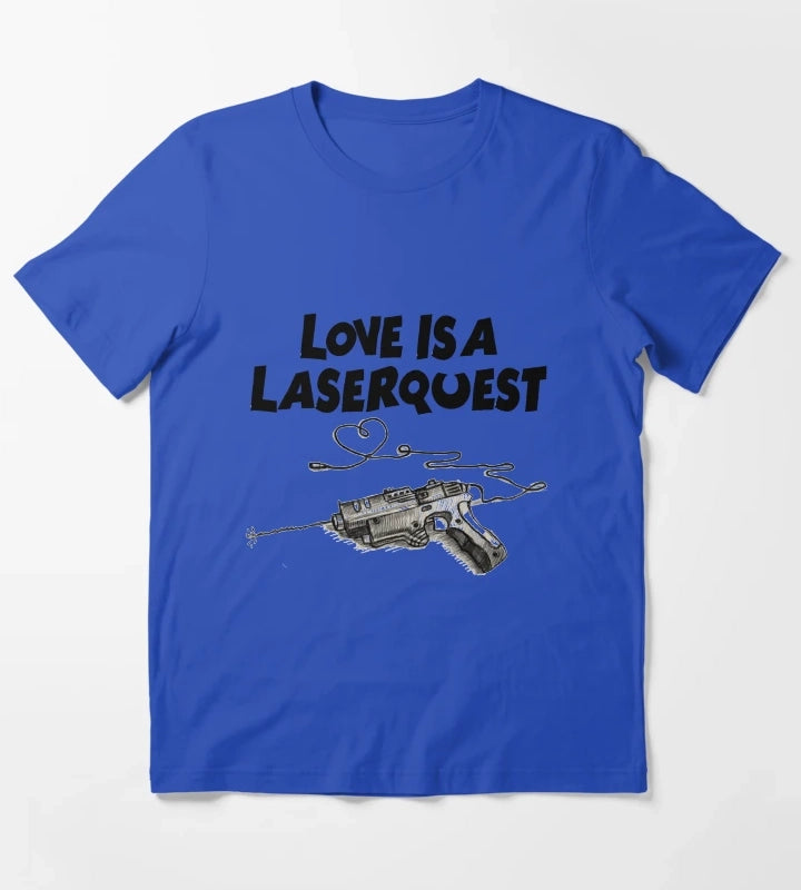Love is a Laserquest T-Shirt Blue