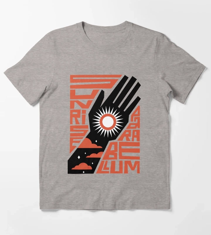 Lover Gift Role Disco Elysium Playing Game Gifts For Movie Fan T-Shirt Heather Grey