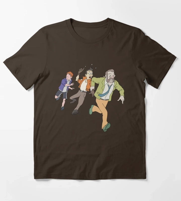 Lover Gifts Disco Gameplay Elysium Gift For Birthday T-Shirt Brown