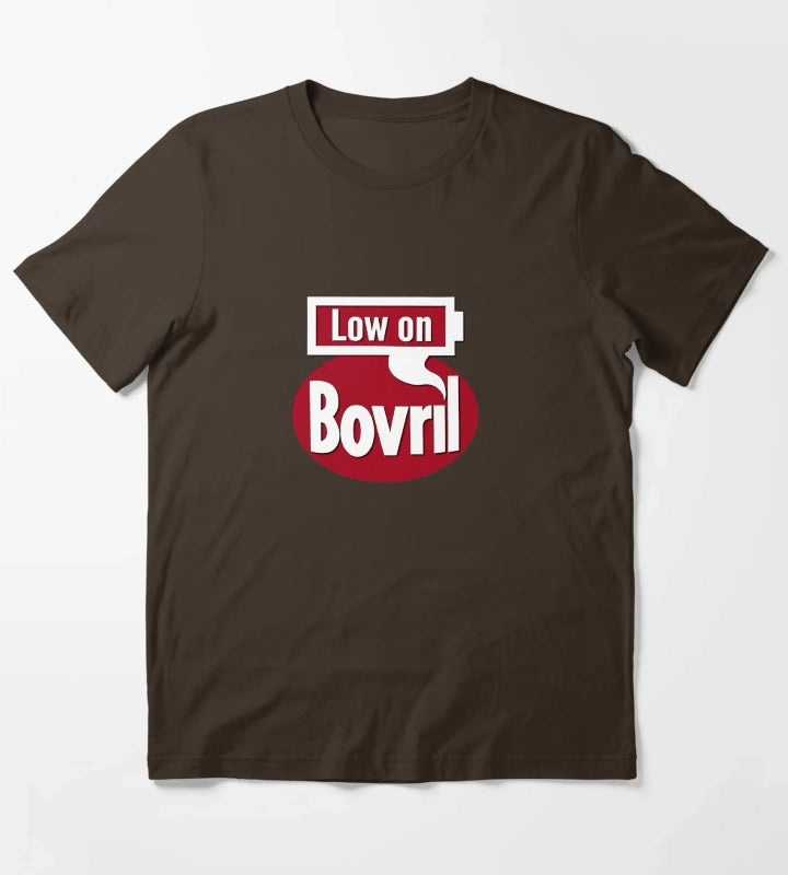 Low on Bovril T-Shirt Brown