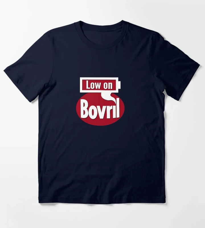 Low on Bovril T-Shirt Navy