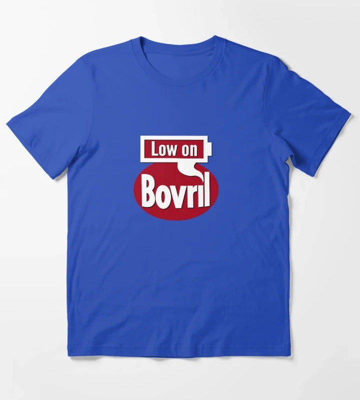 Low on Bovril T-Shirt Blue