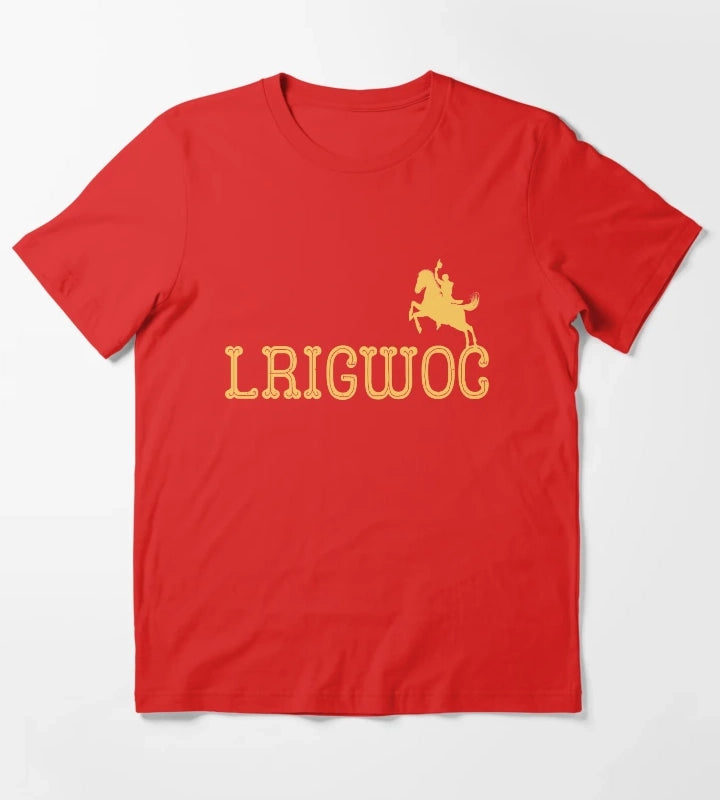 Lrigwoc Reverse Cowgirl T-Shirt Red