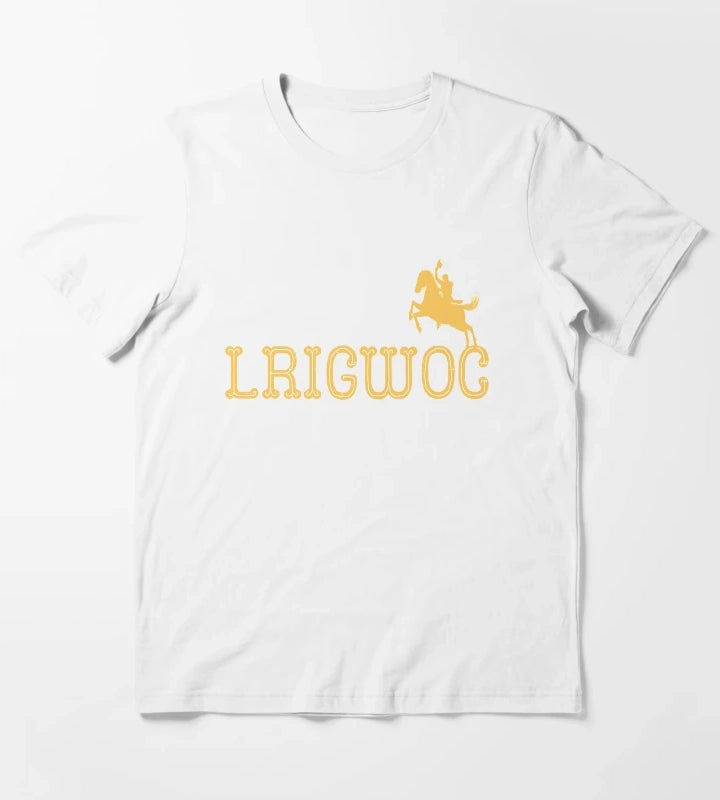 Lrigwoc Reverse Cowgirl T-Shirt White