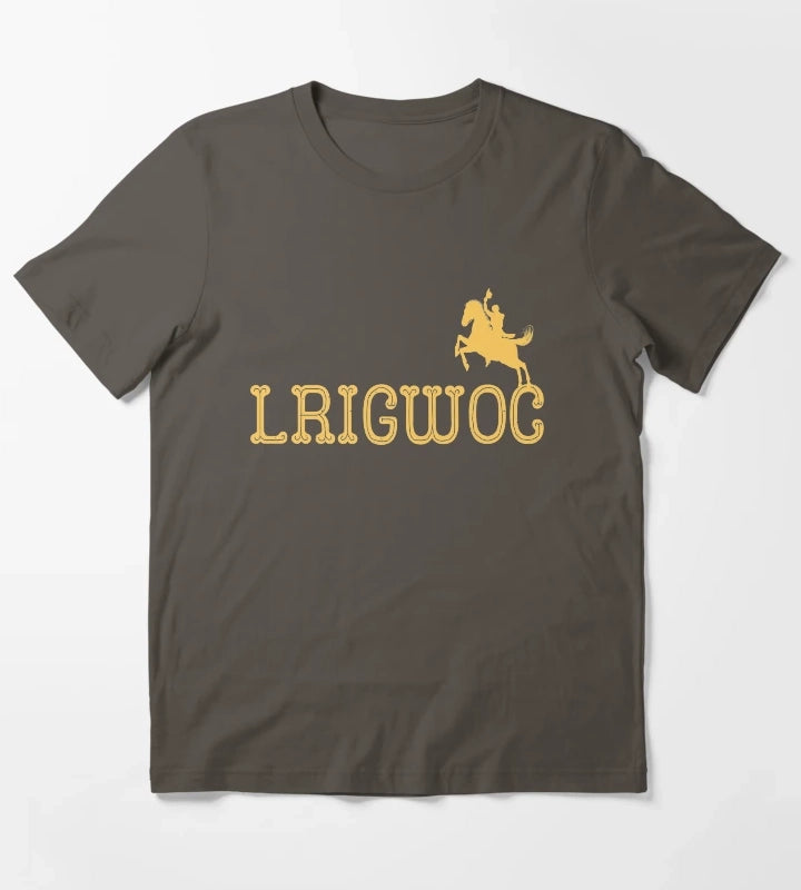 Lrigwoc Reverse Cowgirl T-Shirt Dark Grey