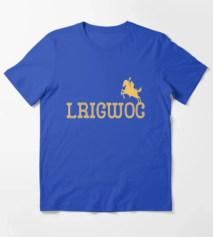 Lrigwoc Reverse Cowgirl T-Shirt Blue