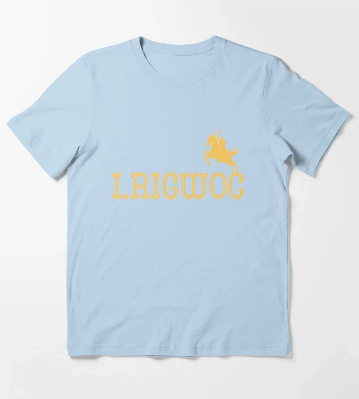 Lrigwoc Reverse Cowgirl T-Shirt Sky Blue