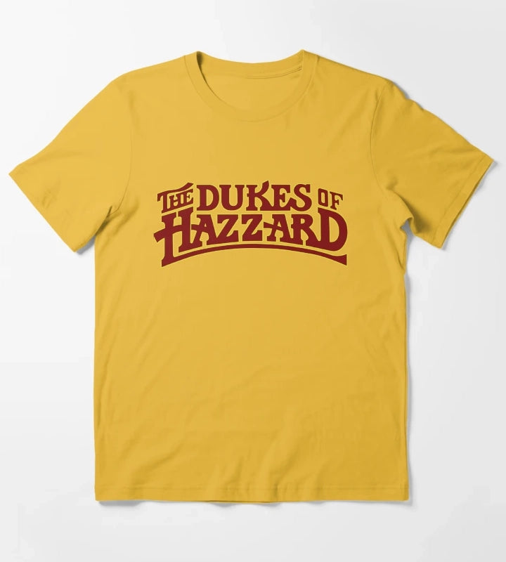 Lucky Gift The Dukes Of Hazzard Gift For Fans T-Shirt Yellow