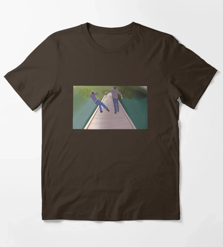 Luke and Jess T-Shirt Brown