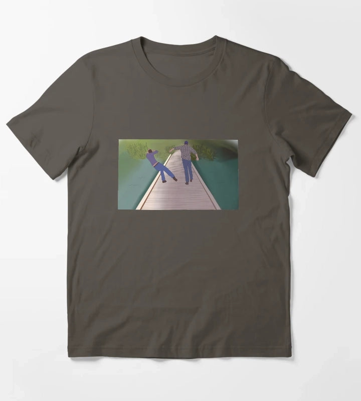 Luke and Jess T-Shirt Dark Grey