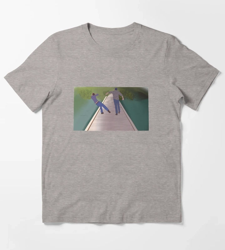 Luke and Jess T-Shirt Heather Grey