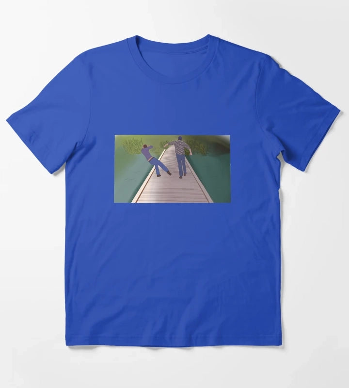 Luke and Jess T-Shirt Blue