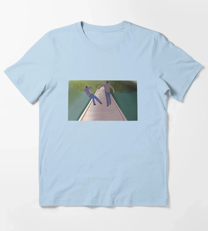 Luke and Jess T-Shirt Sky Blue