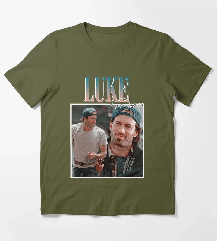 Luke danes T-Shirt Olive Green