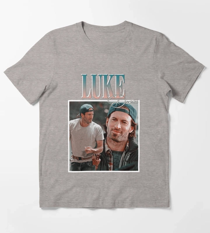 Luke danes T-Shirt Heather Grey