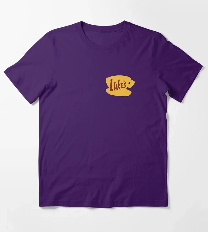 Lukes Coffee T-Shirt Purple