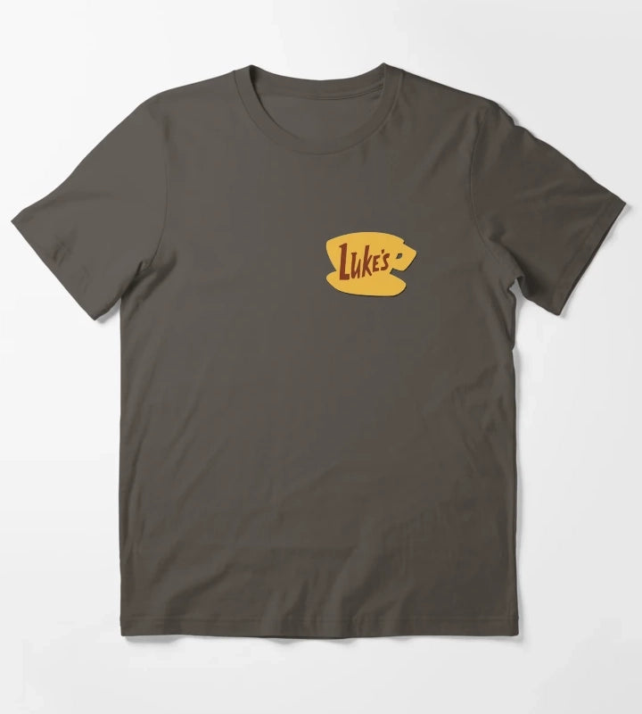 Lukes Coffee T-Shirt Dark Grey