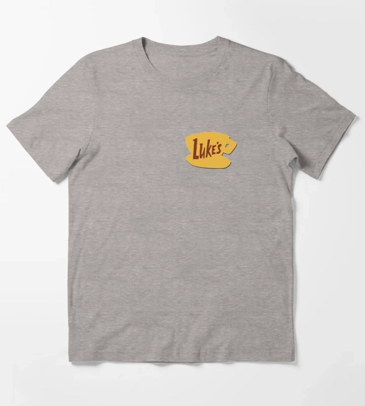 Lukes Coffee T-Shirt Heather Grey