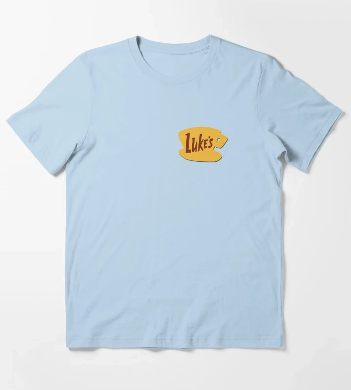 Lukes Coffee T-Shirt Sky Blue