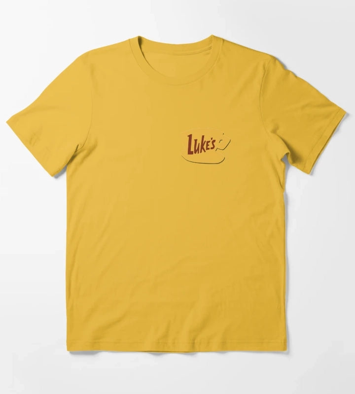 Lukes Coffee T-Shirt Yellow
