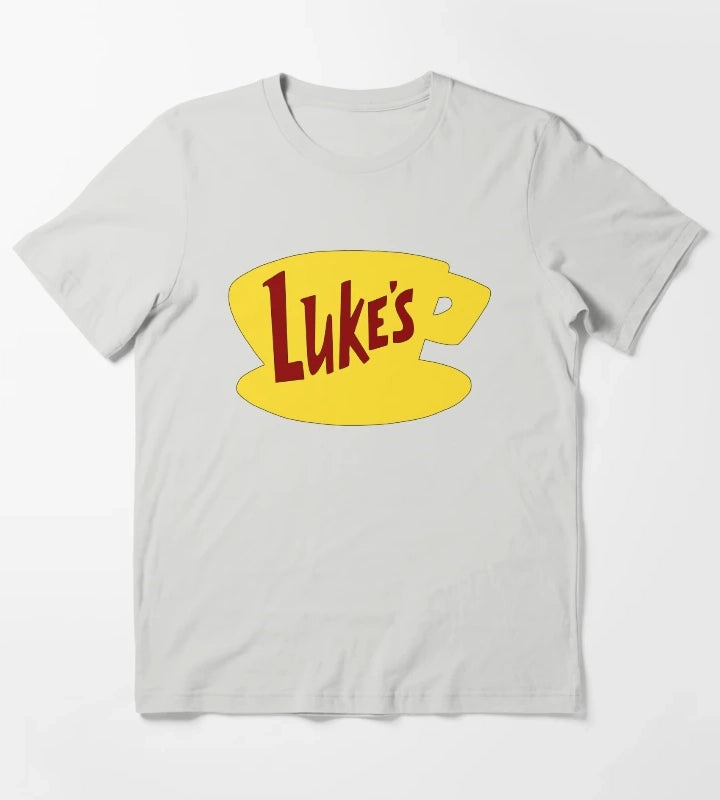 Lukes Diner T-Shirt Light Grey