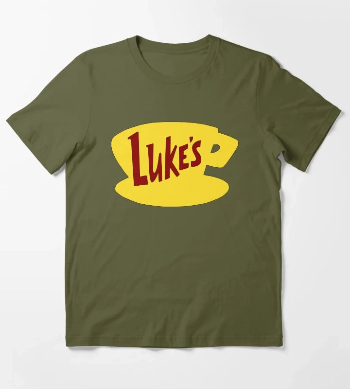 Lukes Diner T-Shirt Olive Green