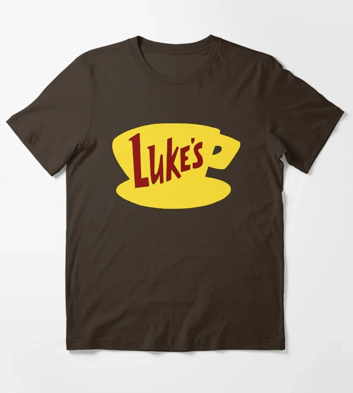Lukes Diner T-Shirt Brown