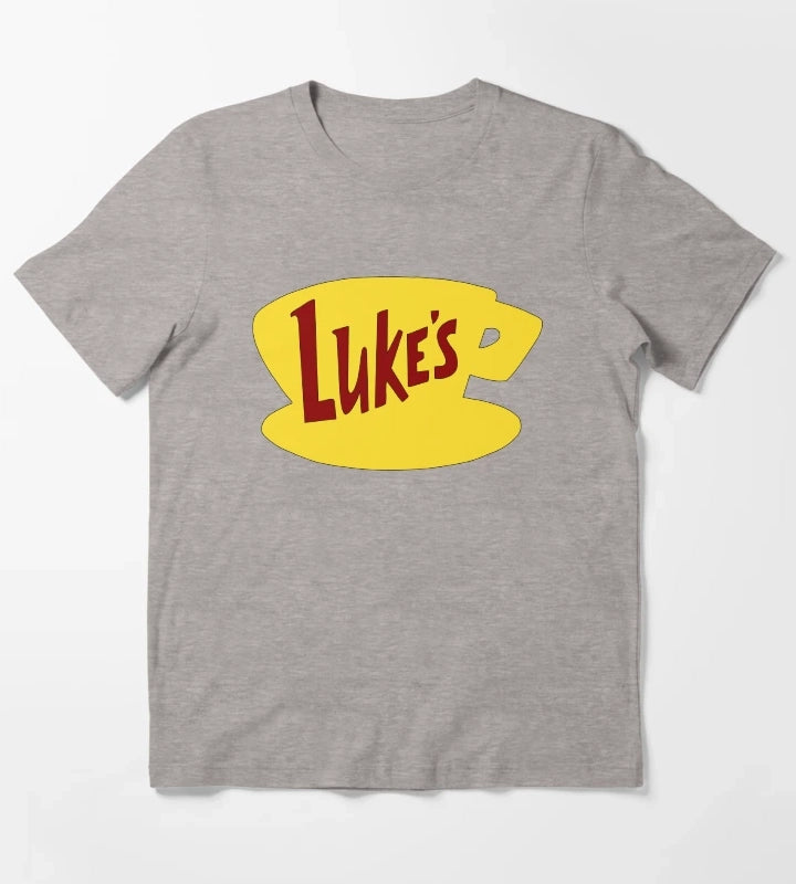 Lukes Diner T-Shirt Heather Grey