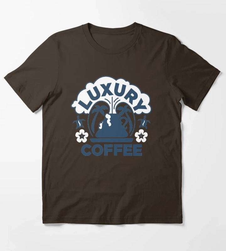 Luxury Coffee T-Shirt Brown