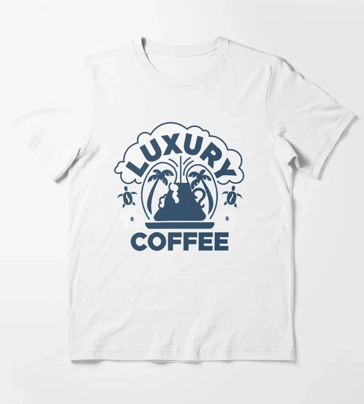 Luxury Coffee T-Shirt White