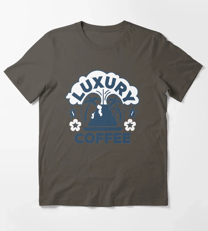 Luxury Coffee T-Shirt Dark Grey