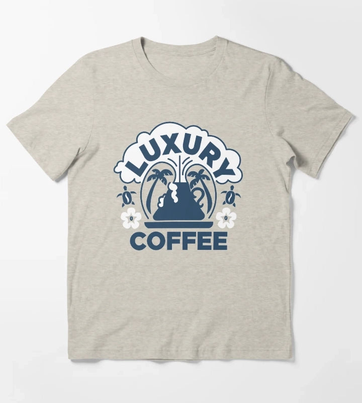 Luxury Coffee T-Shirt Cream