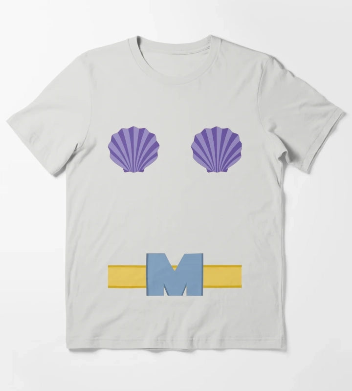 MERMAID MAN TShirt T-Shirt Light Grey