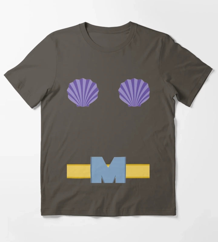 MERMAID MAN TShirt T-Shirt Dark Grey