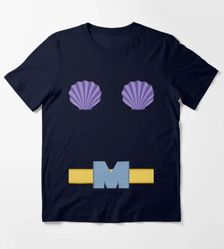 MERMAID MAN TShirt T-Shirt Navy